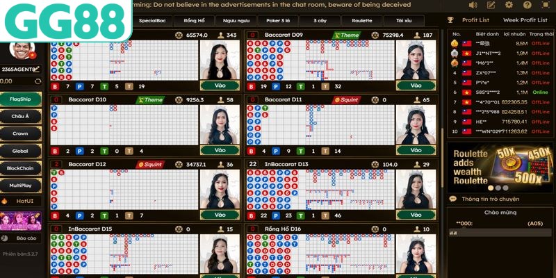 Tận hưởng trải nghiệm mới mẻ cùng roulette