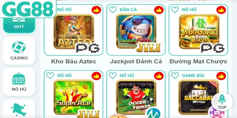 Giới thiệu GG88 với các sảnh cược đẳng cấp quốc tế