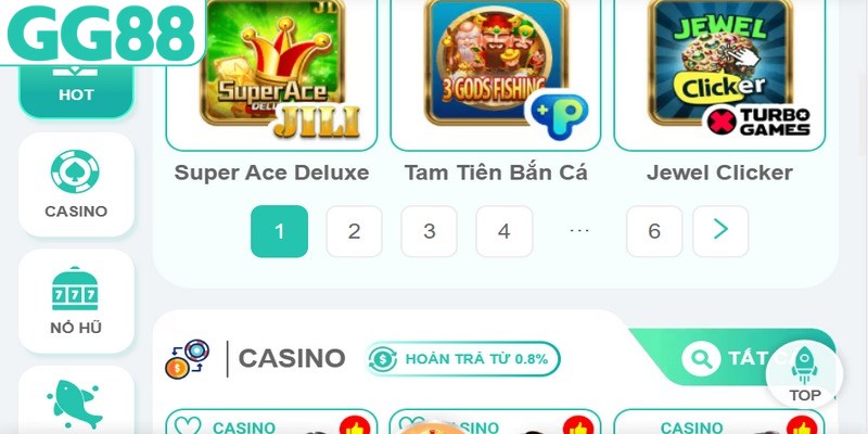 Giới thiệu GG88 qua bảng so sánh với các đối thủ